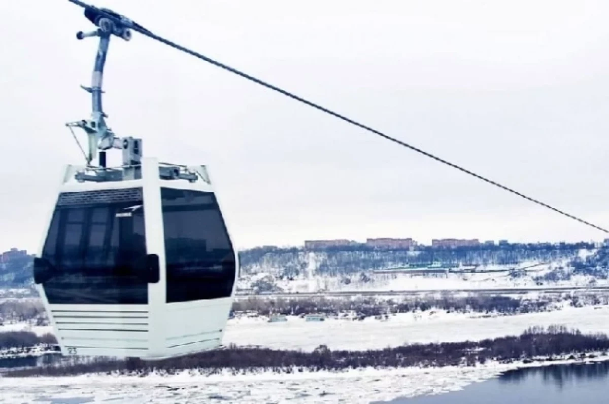 Нижегородская канатная дорога возобновит работу досрочно с 21 марта