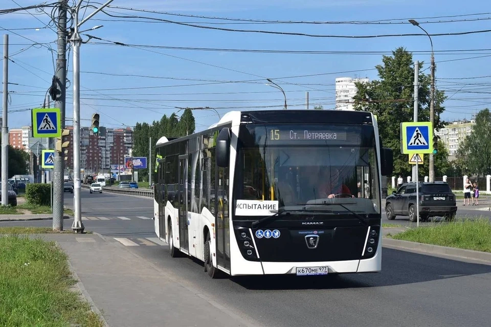 Новые автобусы тестируют в Нижнем Новгороде