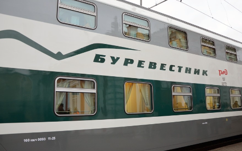 Двухэтажные поезда «Буревестник» увеличат количество вагонов с 18 декабря