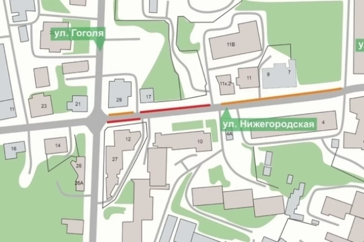 Ограничения парковки на ул. Нижегородской вводятся в Нижнем Новгороде