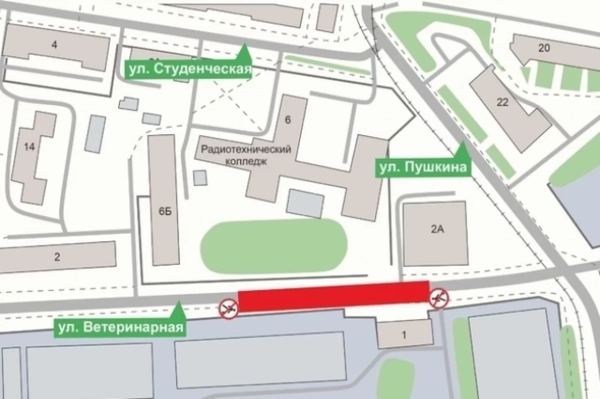 Движение по улице Ветеринарной перекроют в Нижнем Новгороде