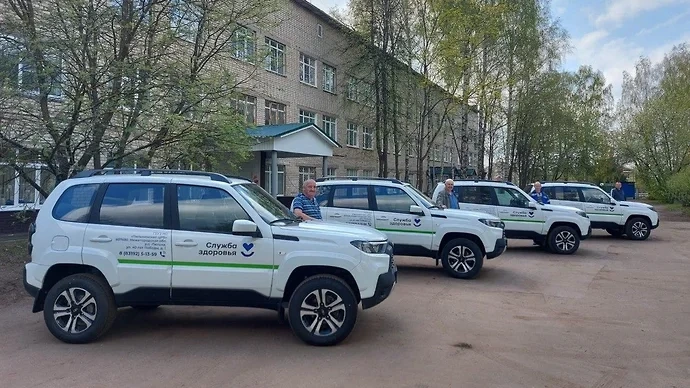 Автопарк восьми больниц Нижегородской области пополнился 22 автомобилями